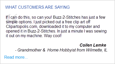 Buzz-2-Stitches Endorsement