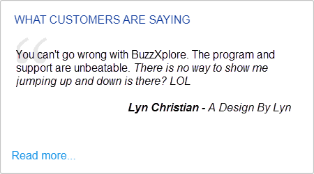 BuzzXplore Endorsement