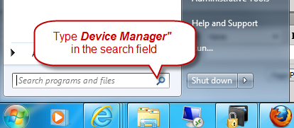 Windows Search Field